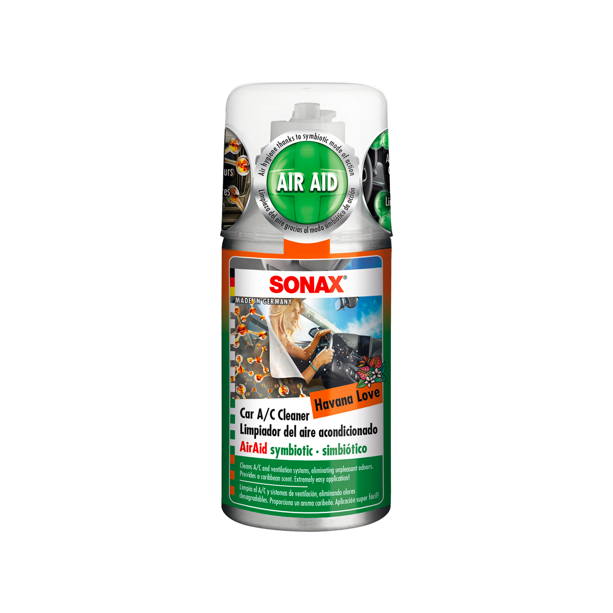 Sonax Car A/c Cleaner Antibacterial Havana Love 