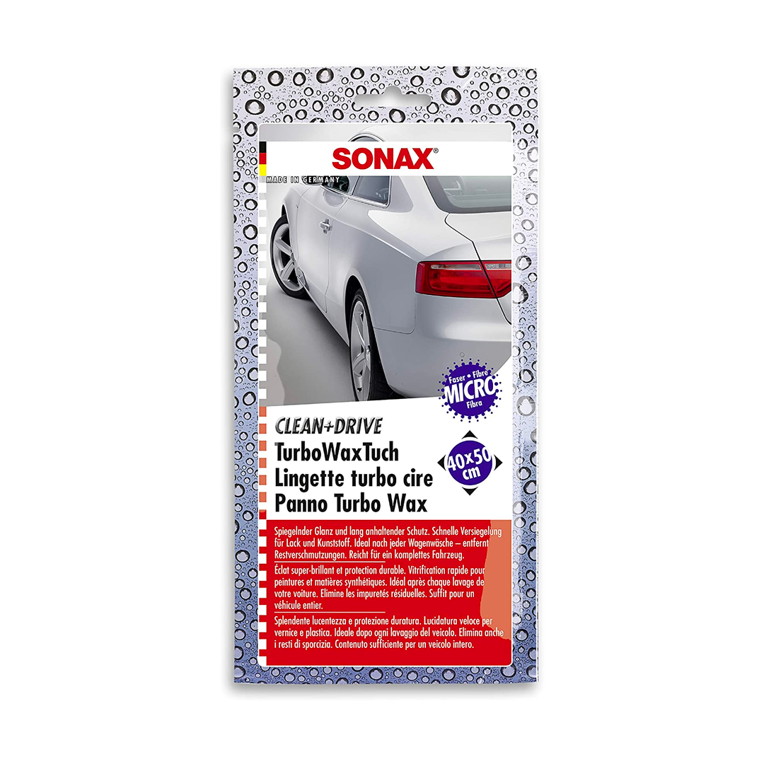 Sonax Clean & Drive Turbo Wax Cloth